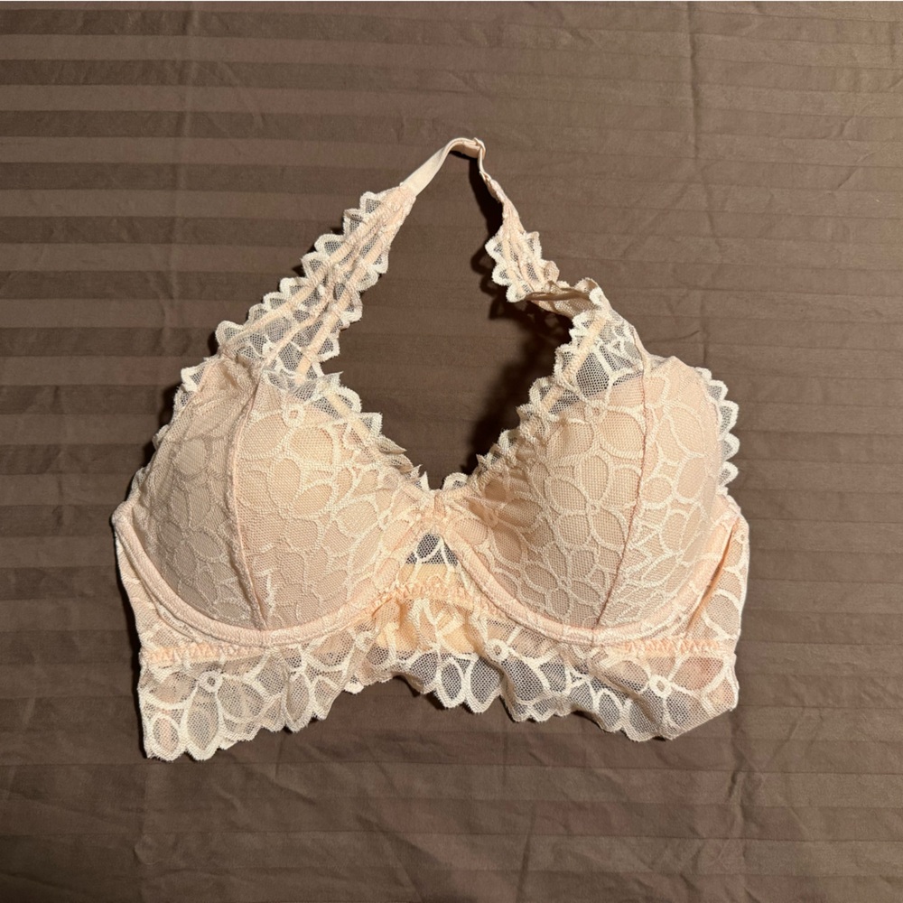 Victoria's Secret Light Pink Lace Bralette